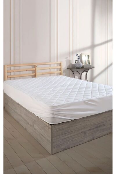 LilaMOON Prešívaný, priliehavý, nepremokavý chránič matraca zo 100% bavlny