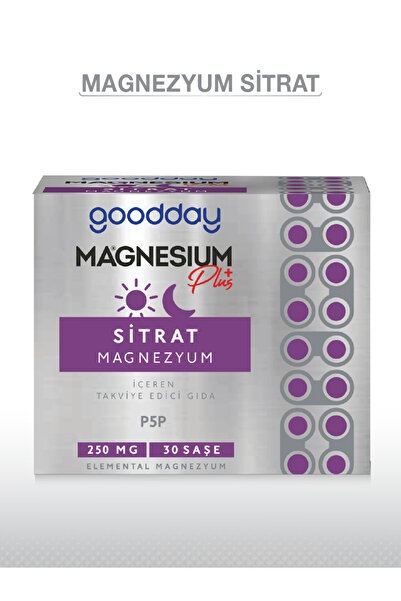 goodday MAGNESIUM PLUS S (MAGNEZYUM SİTRAT) & P5P