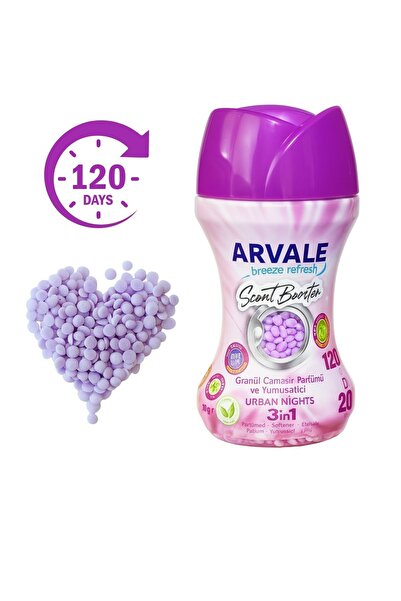ARVALE Essence Wave Çamaşır Parfümü Granül – Urban Nights 3’ü 1 Arada 210 gr | 120 Gün Kalıcı