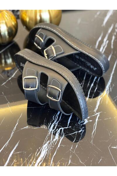 MULEX Double Buckle Massage Daily Men's Slippers