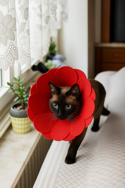 razar Keçe Kedi Köpek Yakalığı / Elizabet / Boyunluk / Hafif Keçe Yakalık