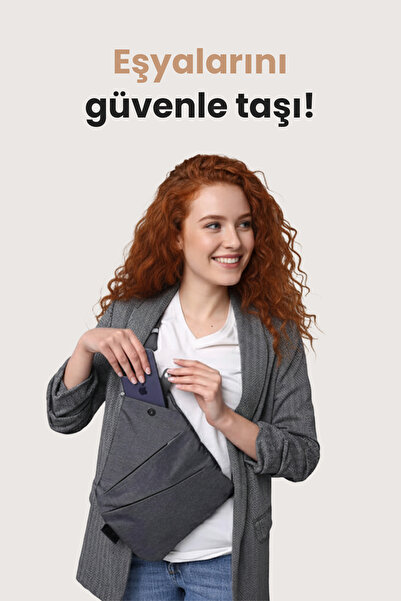 Viscoshy Hırsızlık Önleyici Seyahat Çantası