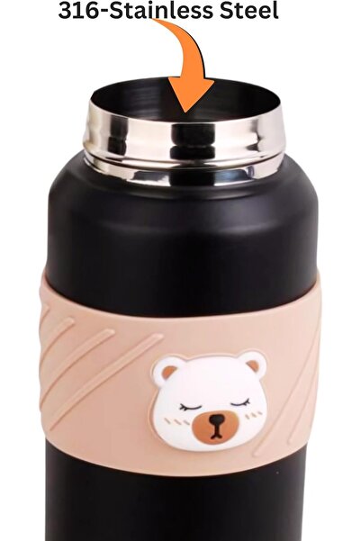 Twisoo Premium Japanese Outdoor Insulated Water Bottle - Leak proof Stainless Steel keeps hot and co