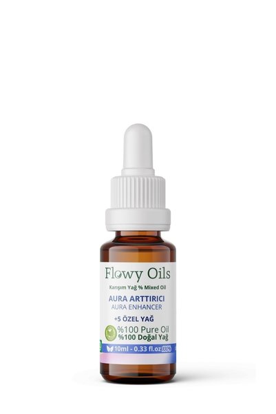 Flowy Oils Aura Enhancer Natural Special Care Oil 100% Pure Blend Aura Enhancer Mixed Oil 10ml