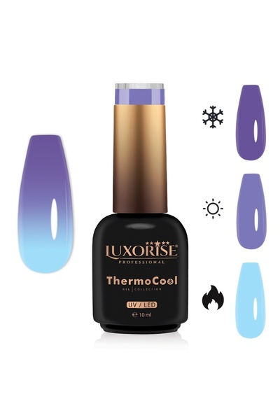 LUXORISE Термолак за нокти ThermoCool 3-цветен - Secret Place 10ml