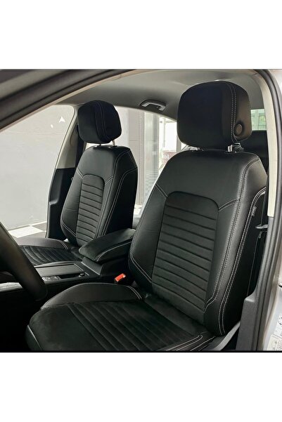 Anka Passat B8 2014 Ve Sonrası Uyumlu Arka Sırt 2+1 Arka sıırt Kolçaklı Model Oto koltuk kılıfı