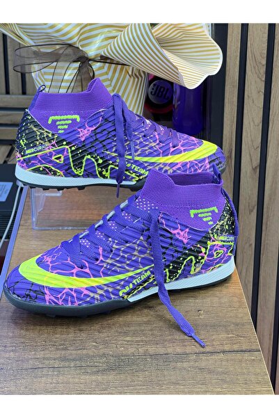 homiro Pantofi sport pentru bărbați din Lycra Socks Turf - violet