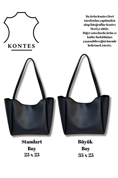 Yerli Kadın Fermuarlı Ve Çıtçıt Kapamalı Suni Deri El Ve Omuz Çantası