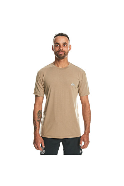 Quiksilver Coastal Run Ss Men Brown Casual Style T-Shirt Eqykt04311-34054
