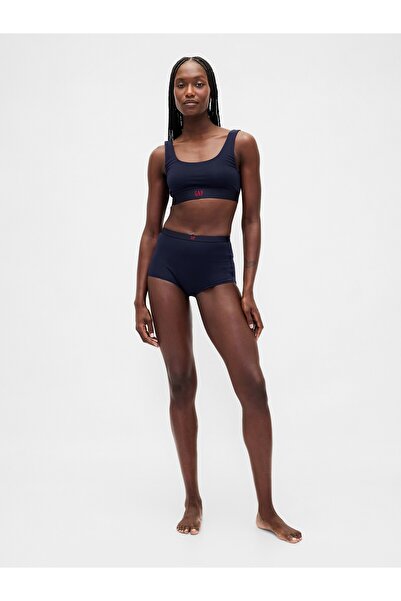 GAP Kadın Lacivert Organik Pamuk Stretch Logo Bralet