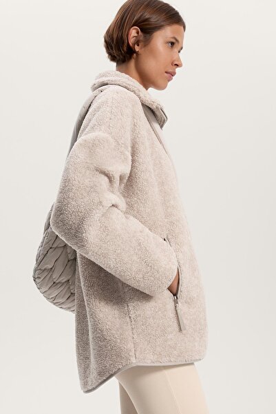 Oysho Oversize suni yün ceket