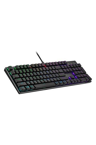 Cooler Master CoolerMaster SK652 RGB Red Switch Düşük Profil Mekanik İngilizc...