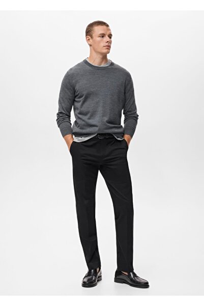 MANGO Man Regular kesim pamuklu pantolon