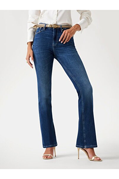 Guess Blugi skinny din amestec de cașmir pentru femei, acoperiți