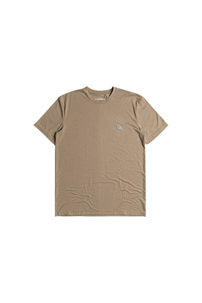 Quiksilver Coastal Run Ss Men Brown Casual Style T-Shirt Eqykt04311-34054