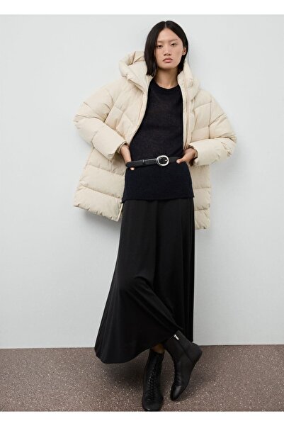 MANGO Woman Kapüşonlu kapitone anorak