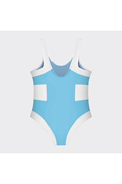 Panço Moeva Kız Çocuk Mavi Mayo