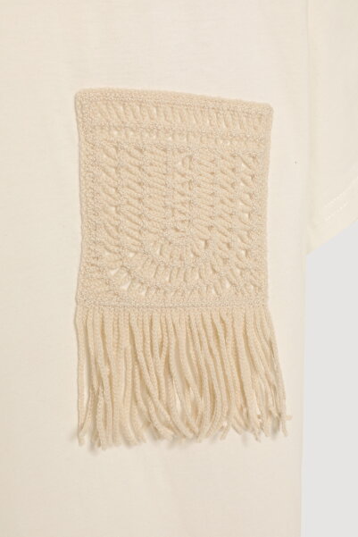 Quzu Tricou de dama cu crosetat