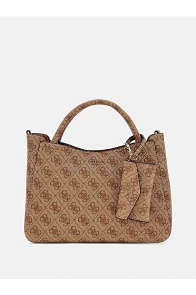 Guess Дамска кафява чанта Brenton HWLG9648050-LTL