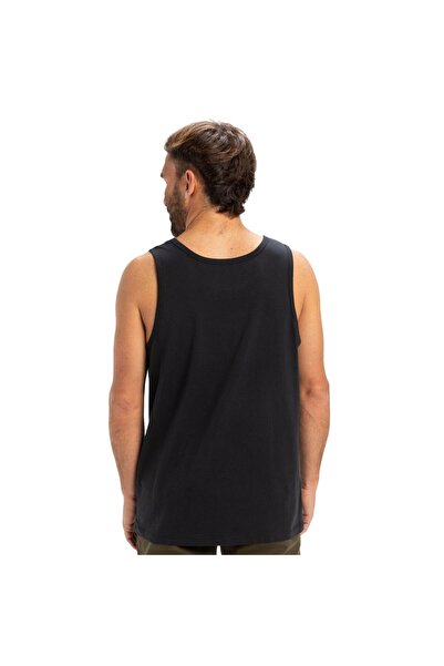 Quiksilver Ev Comp Logo Tank Men's Black Undershirt Men's Underwear Eqyzt08041
