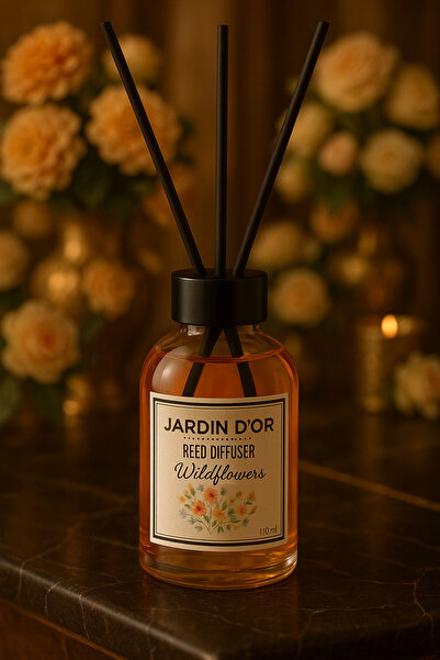 JARDIN D'OR Wıldflowers Reed Dıffuser Çubuklu Oda Kokusu 110 Ml 8681529300271