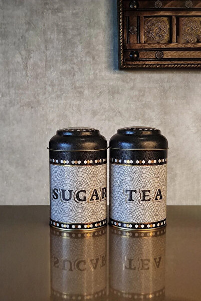 KHAKMA Mosaic Metal Multi-Purpose Special Textured Decorative Storage Boxes Mosaicort2pcs New Year