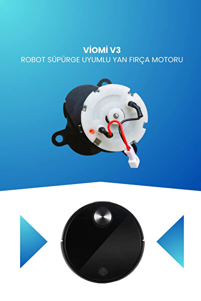 ELECTROLL Motor perie laterală compatibil cu aspiratorul robot Viomi V3 V-RVC...