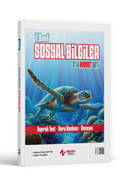 İŞLEYEN ZEKA İşleyen Zeka 7. Sınıf Sosyal Bilgiler 3 lü Kuvvet Serisi Seti