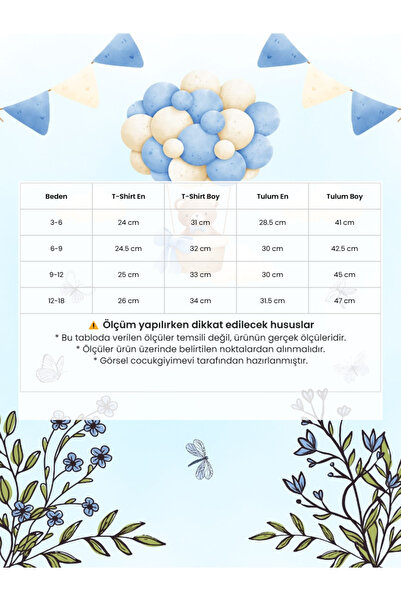 Kids Kingdom Slopet Tulum Kulaklı Çıtçıtlı Badili Cep Detaylı Erkek Bebek Takım CG880510