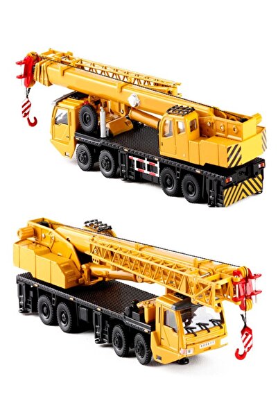 Raffine 1-Piece Durable Diecast Metal Alloy Engineering Hoist Lifter Crane Vehicles Machine Toy for Children