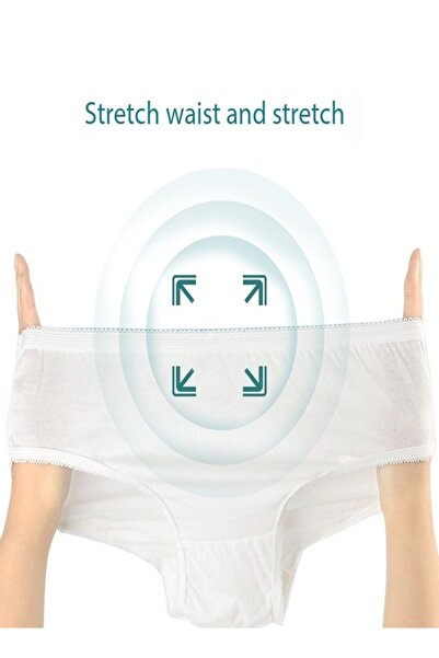 Raffine Pack of 20 Large Ergonomic Design Comfortable High Elastic Individually Wrapped 100% Cotton Sterilis