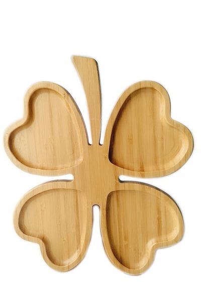 Raffine 1 Piece Multipurpose Use Creative Fresh Food Preservation Tray Bamboo...