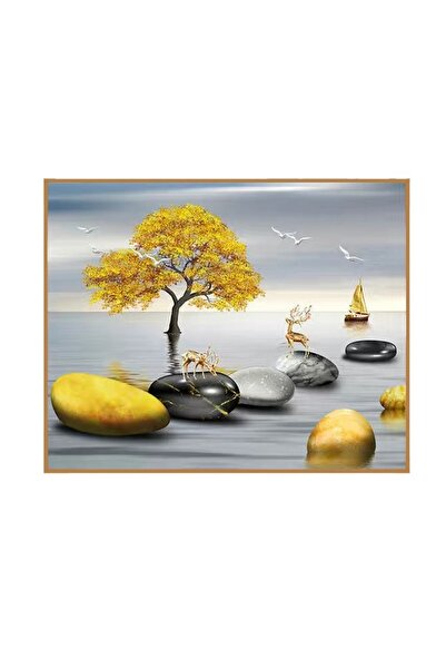 Raffine Beautiful Wall Painting Home Decoration DIY Diamond Painting Golden S...