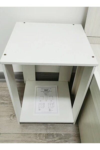 Raffine 2-Tiers Multifunction Bedside Table Nightstand Simple Modern Small Mini Storage Cabinet Coffee Table