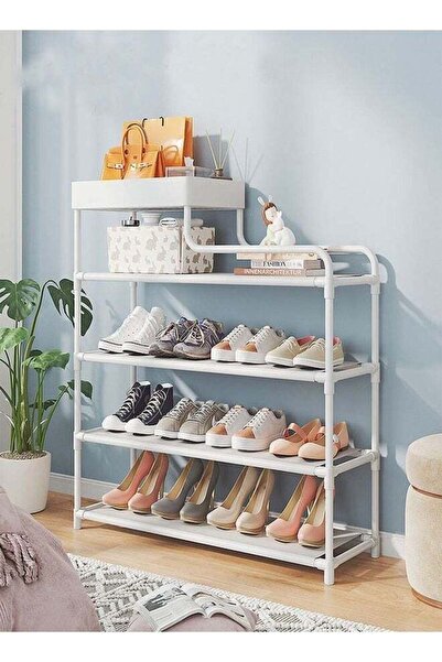 Raffine 5 Layers Creative Home Cabinet Shoe Organizer Rack Furniture