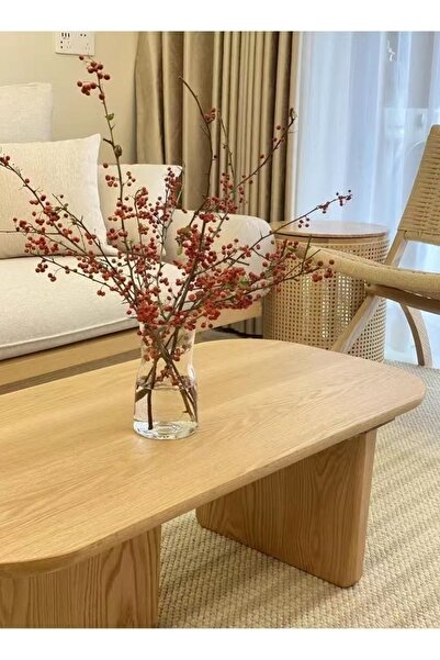 Raffine Modern Unique Design Solid Wood Coffee Table Center Table Japanese Style Low Table