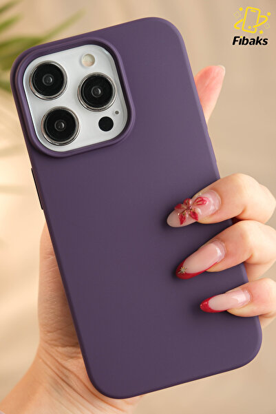 Fibaks Apple iPhone 14 Pro Max Compatible Case Colorful Velvet Inside Erasable Logoless Launch Cover