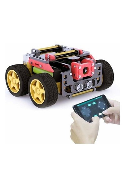 Adeept 4WD Akıllı Robot Kiti - Raspberry Pi ile Uyumlu