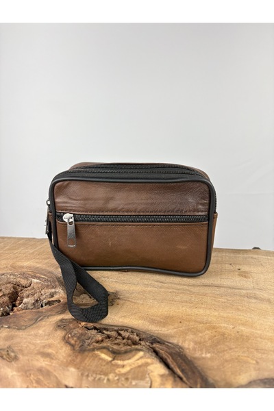 özdemirler deri Large Size 3-Eye Leather Belt Holder,Genuine Leather Belt Wallet,Coin,Belt Bag,Constructor Painter