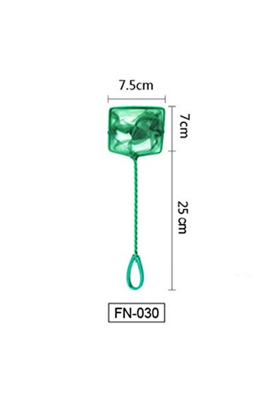 Bukela Aquarium Fish Nets, Durable, Strong, and Safe (Green)