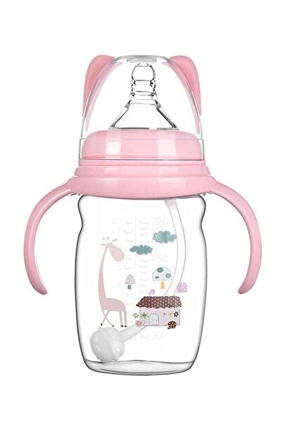 Bukela Baby Bottle Sippy Cup 220ml, Learning Drinking Cup with Handle