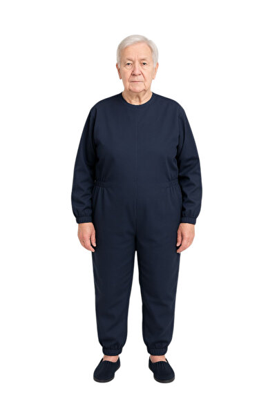 Genel Markalar Demans Tulumu Hasta Bakım Kıyafeti-tulumu Hasta Bakım Sağlık T...