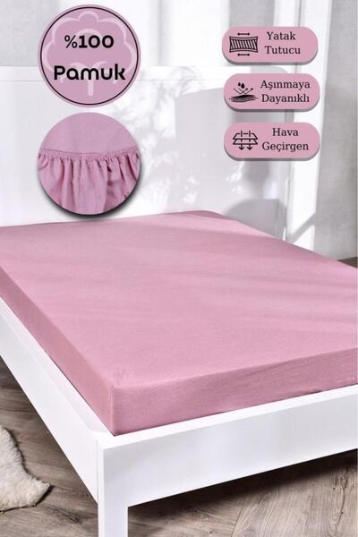 MODALİN Fitted Sheet Double Size – 180X200+30 cm – Matriss