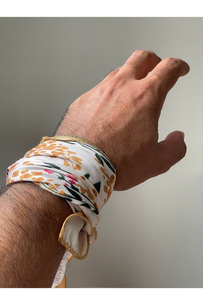 Rupen Kraft 45X50 см Сатиновий браслет Сатиновий шарф Сатиновий браслет Сумочка Аксесуар Спеціальний дизайн Сатиновий браслет