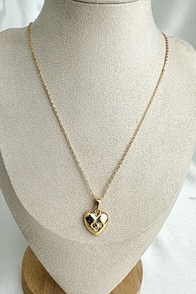 Modex Minimal Heart Figure Necklace Gift for Lover