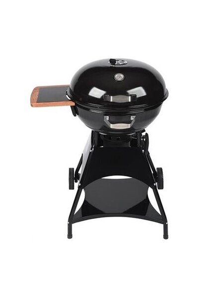 Tarrington House Burnaby Kömürlü Mangal Yuvarlak Küre Mangal Termometreli Mobil