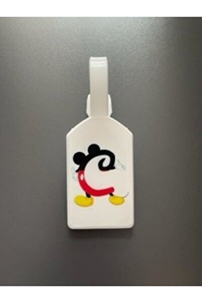 Seyahataksesuar Mickey designed letters luggage bag suitcase tag