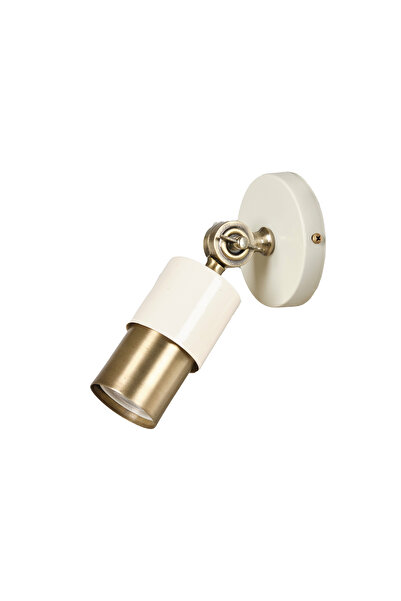 Bozyaka Aydınlatma LOTUS Decorative Antique Finish - Cream Movable Wall Sconce, Daylight LED Bulb Included