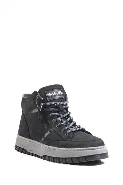 Bulldozer 240014 Siyah Nubuk Erkek Bot