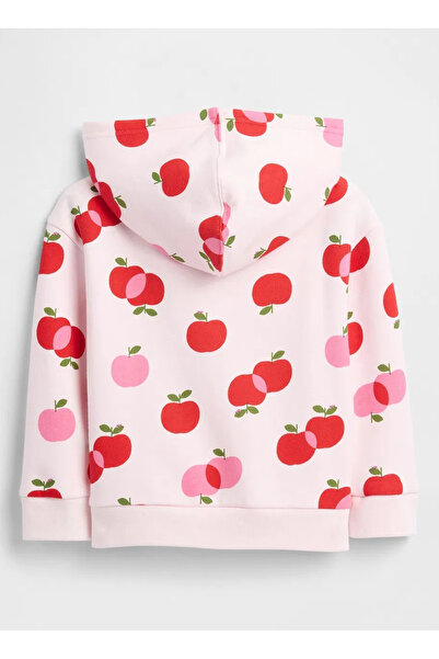 GAP Baskılı Kız Çocuk Kırmızı Sweatshırt 793479003
